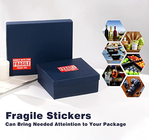3 x 2 Inch Handle with Care Fragile Stickers for Shipping Moving Glass 1000 Permanent Adhesive Fragile Labels-2 Rolls - size: 3" x 2", style: 2 Rolls - 1000 PCS