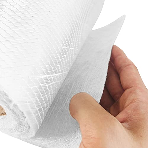 1708 Fiberglass Cloth Roll | 8" Wide by 360" (10 Yards) | Molding Roofing Boat Marine Repair | Resin & Epoxy Compatible | Roll Package - size: 8 inch 1708 fiberglass