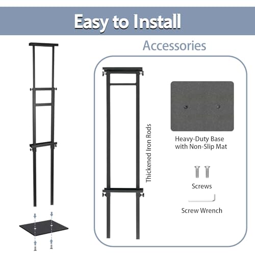 2PACK Poster Stand Adjustable Poster Holder Stand, Foam Board Stand for Display, Heavy Duty Pedestal Sign Holder, Metal Stand for Display Board Up to 83"