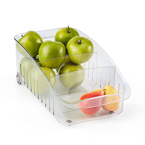 YouCopia RollOut Fridge Drawer 8”, Adjustable Bin Refrigerator Organizer