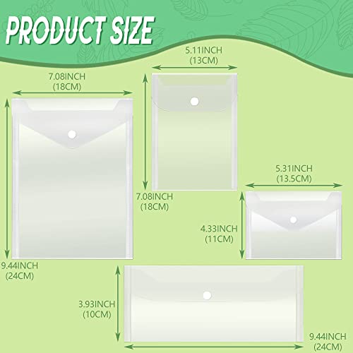 Vmiapxo 40 Pack Stamp and Die Storage Pockets (Mixed Size) - size: Mixed Size