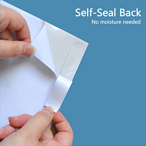 500 PCS 7"x 10" Clear Self-Adhesive Packing List Envelopes - Plastic Shipping/Mailing Pouch Enclosed Bags for Packing Slips Invoice Label