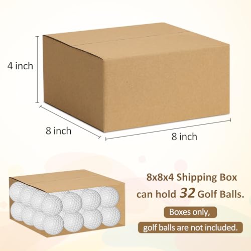 Eupako 8x8x4-Small-Shipping-Boxes-30-Pack-Brown-Corrugated-Box-Mailers, Cardboard Boxes for Packaging Small Business, Mailing - color: Brown, size: 8x8x4 Inches (30 Pack)