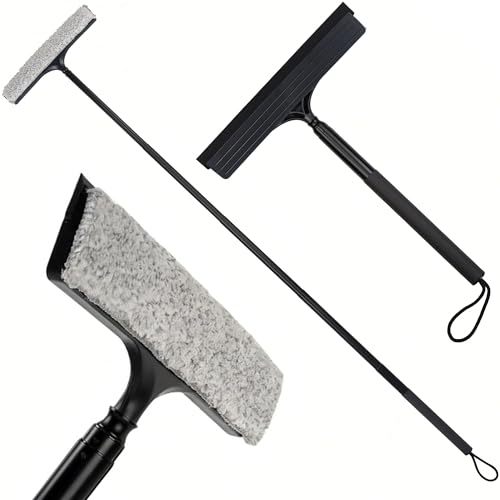 16-59" Telescopic 2-in-1 Window & Shower Squeegee for Glass Doors