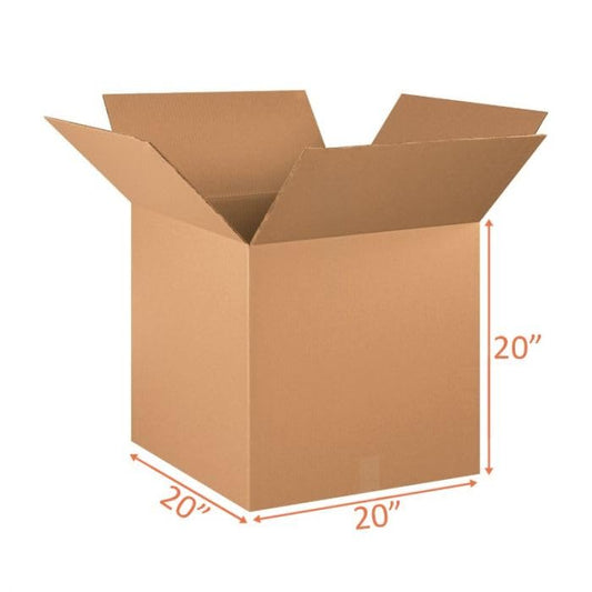 20x20x20 Double Wall Boxes, Heavy Duty (Pack of 2)