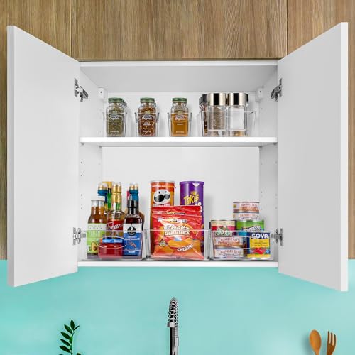 Sorbus Fridge Organizers and Storage, Clear Bins (Medium, 10 Pack) - size: Medium, style: 10 Pack