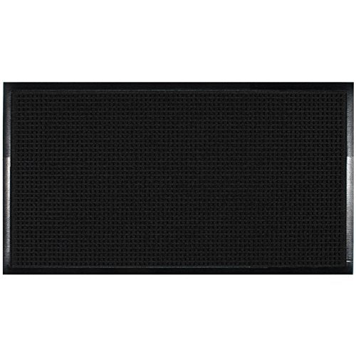 Guardian WaterGuard Indoor/Outdoor Wiper Scraper Floor Mat, Rubber/Nylon, 4'x20', Burgundy - color: Burgundy, size: 4' x 20' (Rectangular)