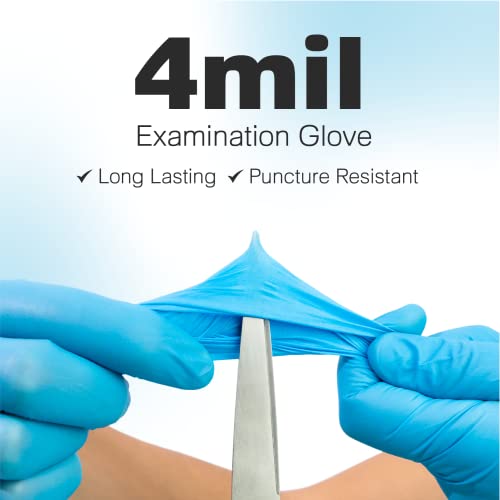 Raxwell Disposable Gloves, Nitrile, Latex Free, Food Grade, Small, 100 Pack - size: Small, style: 100 Count