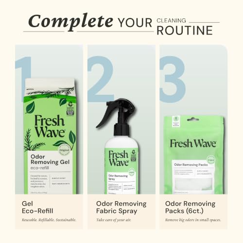 Fresh Wave Odor Eliminator Gel Refill, 2-Pk Original, 63 oz, Odor Absorber - size: 63 Fl Oz (Pack of 2)