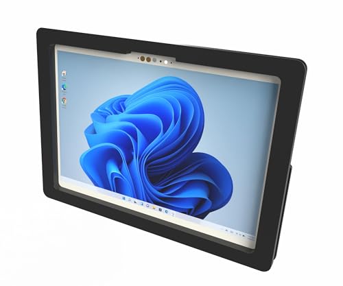 Security Anti-Theft Acrylic VESA Case for Dell 10" 11" 12" Tablet with Free Wall Mount Kit (Black, Latitude 10 - ST2) - color: Black, size: Latitude 10 - ST2