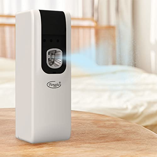 Automatic Air Freshener Spray Dispenser, FENGJIE Auto Air Fresheners Spray -Wall Mount/Free Standing Fragrance Dispenser for Home Room Office Hotel, Commercial Air Freshener Refill - color: F296