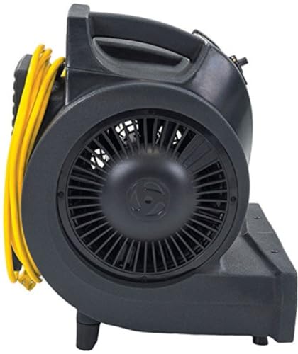 50000390 AM2400D Air Mover, 120V, 60 Hz, 3 Motor Speeds, 1/3 hp Motor, Roto-Mold Housing, 21' Power Cord, 2000, 2200, 2400 CFM Airflow
