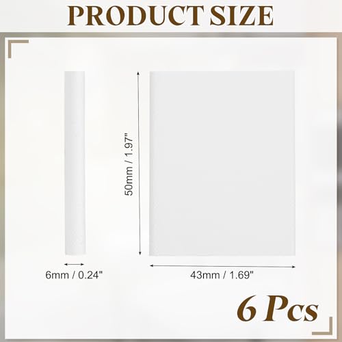 uxcell 6Pcs Door Corner Seals, Self-Adhesive Door Frame Seal Weather Stripping Draft Stopper for Weather Protection Isolation of Noise (2" x 1.7", White) - color: White