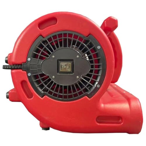 Zoom Blowers 1/3HP Floor Carpet Dryer, 2-Speeds, 2000 CFM, Heavy-Duty