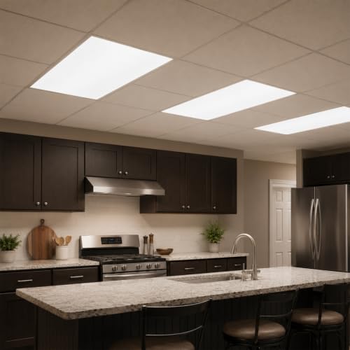 4 Pack 23.75" x 47.75" x 0.2" Fluorescent Light Covers