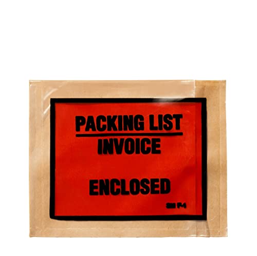 3M Full Print Packing List Envelope F1, 4-1/2 in x 5-1/2 in (Box of 1000)