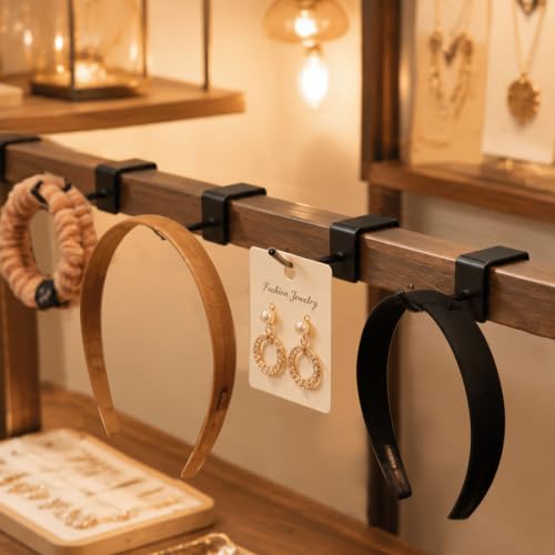Metal Panel Display Hooks Hanger No-Drill, 4 Inch-15 Pcs - size: 4 Inch
