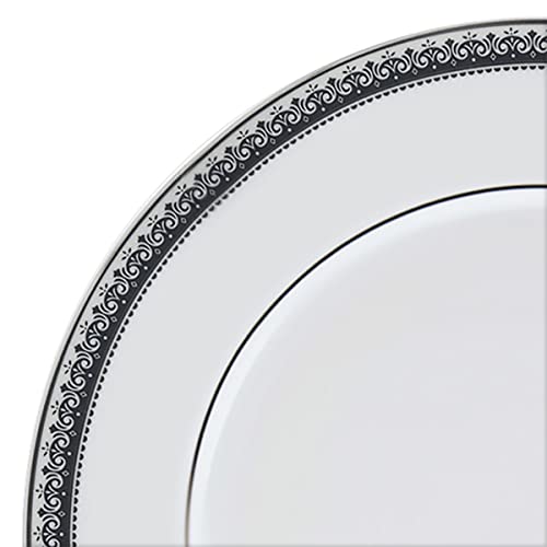 Mikasa Platinum Crown Cobalt 40-Piece Dinnerware Set, Service for 8 - color: Platinum Crown Cobalt