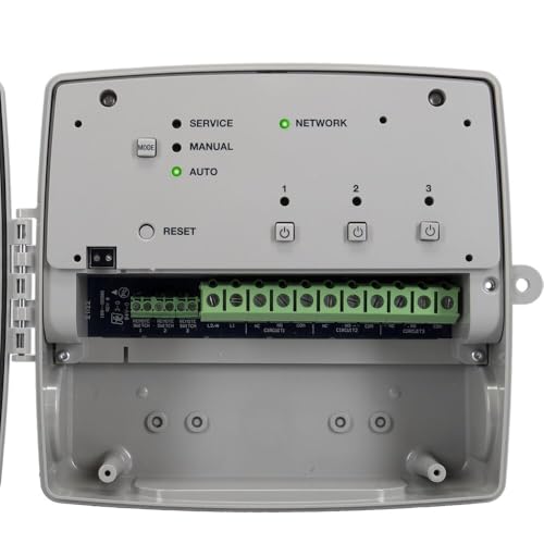 Intermatic ETW3CP Wi-Fi Smart Timer, 3-Circuit SPDT Relay – 365-Day Programmable Indoor/Outdoor Controller with Remote ON/Off via App - LED Compatible, 120-277 VAC - style: ETW3CP