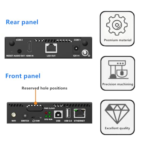 Novastar Taurus TB20 Plus Multimedia Playback Controller,4K Video Decoding