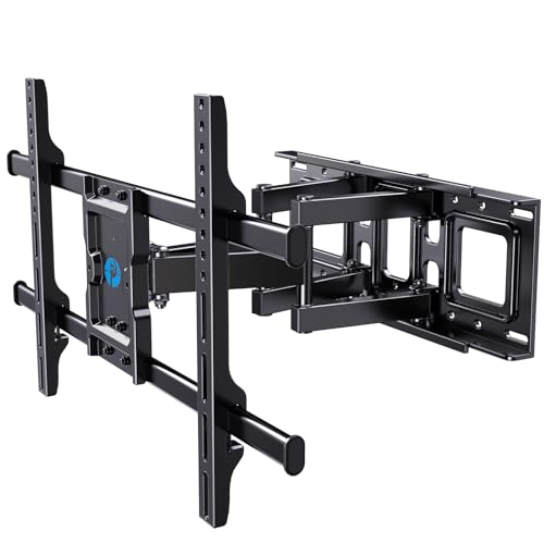 Pipishell Full Motion TV Wall Mount for Most 37-84 Inch TVs up to 132lbs - size: 37-84 Inch