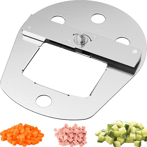 Electric Vegetable Chopper Blade Accessory, Dicing Blade Disc Assembly, Replaceable Blades for GJ817 - size: Dicing Blade Disc Assembly