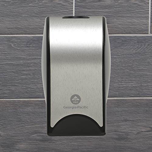 Georgia-Pacific ActiveAire Powered Whole-Room Air Freshener Dispenser by GP PRO (Georgia-Pacific), Stainless Steel, 53258A, 4.090" W x 3.610" D x 6.820" H - color: Stainless