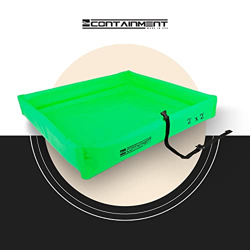 Folding Duck Ponds (Lime Green, 2' x 2') - color: Lime Green, size: 2' x 2'