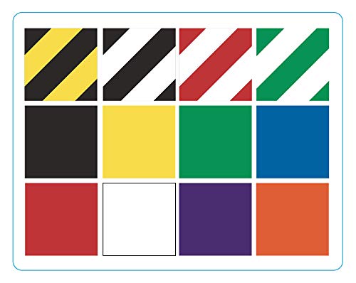 5S Location Marking Arrowhead - Adhesive Laminated Triangle Shaped Floor Marker by Graphical Warehouse - Rounded Corners (Pack of 25) (2x2x2", Orange) - color: Orange, size: 2x2x2"