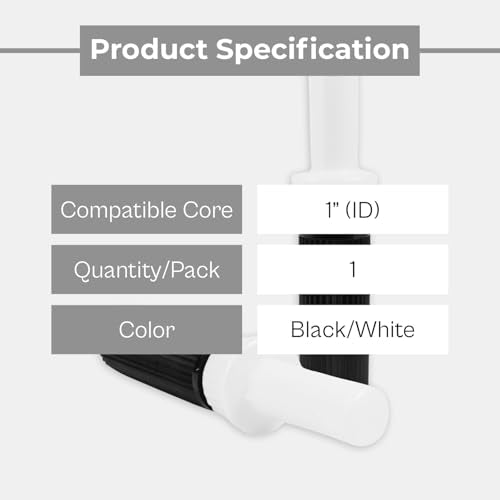 Plastic Hand Saver Stretch Film Wrap Holder & Dispenser, Lightweight, Fits 3" Core – 1 Pack