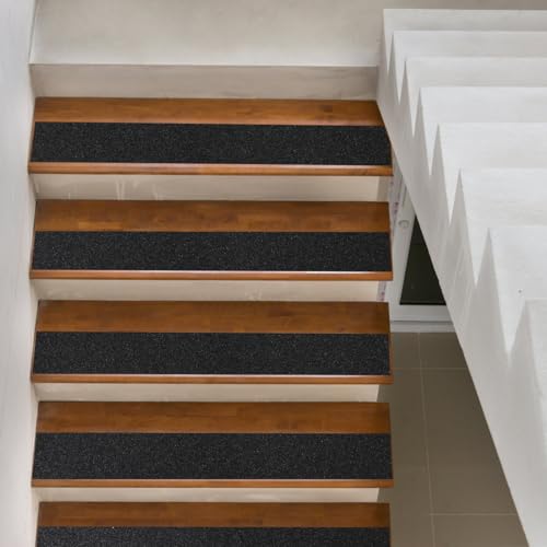 18" Wide Roll Anti Slip Tape, Black Non Slip Ramp for Outdoor 18Inch x 30FT Non Skid Tape, Best Grip Non Slip Strips Tape High Traction Friction Abrasive Adhesive for Deck, Ramp, Boat - size: 18 IN X 30 FT