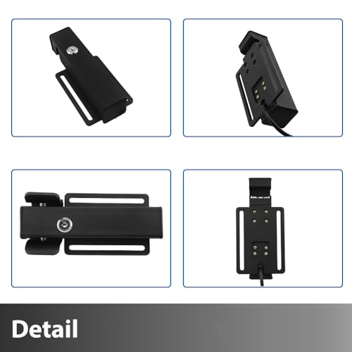 Automatic Electric Gate Lock for DC 12-24V Swing Gate Opener,Gate Operator System Device with Control Board,Lock Receiver and Lock Keys for Security Gate Door Opener Lock