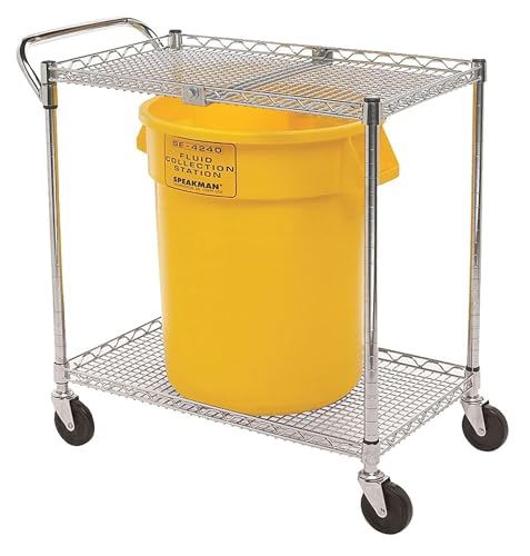 Speakman SE-4360 GravityFlo Portable Eyewash Cart for Emergency Eyewashes