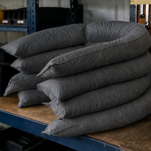 Universal Spill Absorbent Sock 3" x 48" 1.4 Gal. Oil Water & Chemical