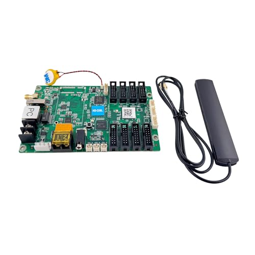 Huidu HD-C08L Asynchronous LED Controller Card | Digital Signage Player with Cloud Management | Supports LED Display Screens, Multimedia Control, Dual 1080p Playback, and Outdoor Digital Menu Boards