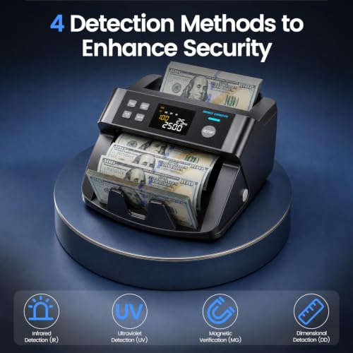 AROHANI Money Counter Machine with Value Counting for Business
