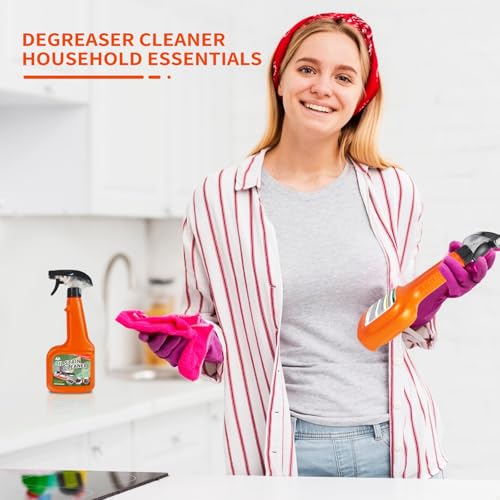 Heavy Duty Kitchen Degreaser Spray,for Kitchen & Outdoor Cooking Degreasing - size: 16.9 Fl Oz (Pack of 1)