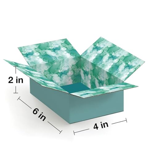 Great Papers! GiftIn Corrugated Shipping Box, Water Color for Gifts, Birthdays, Holidays, and Care Packages, 2 Pack (2024053)