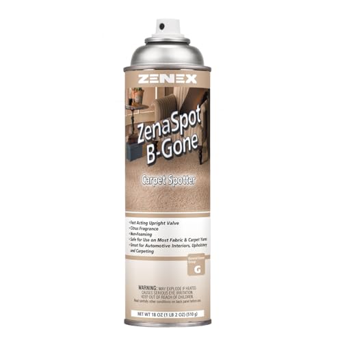 Zenex ZenaSpot B-Gone Non-Foaming Carpet Spot Stain Remover 2 Pack | 18 oz