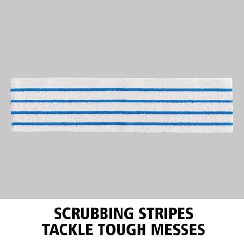 Rubbermaid HYGEN Disposable Microfiber Pad, 18 Quick Connect Mop System, 50 Count (Pack of 3), with Scrubbing Stripes for Dry & Wet Cleaning, Multi-Surface - style: Dispoable Microfiber - 150ct