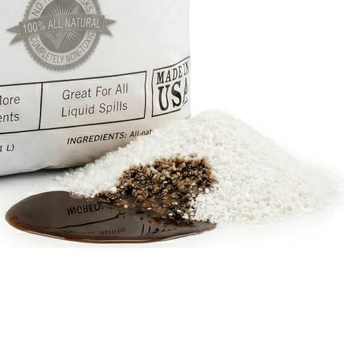 Sprinkle & Sweep Eco Absorb 1 CuFt Liquid Spill Cleanup Powder for Oil