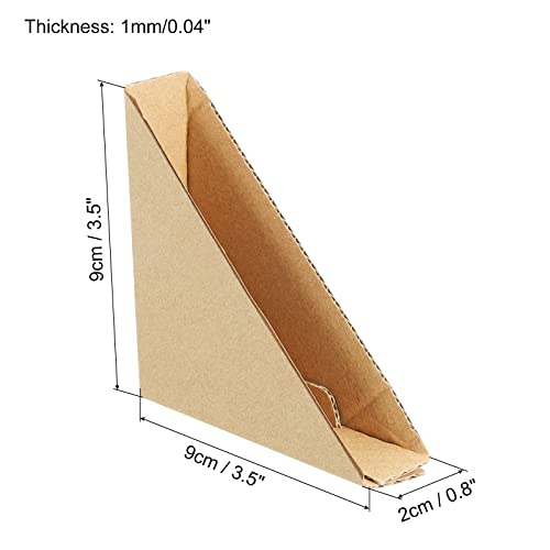 MECCANIXITY Adjustable Cardboard Corner Protector, Cardboard Edges Protector 9x9x2cm for Art, Packing, Shipping Supplies Pack of 40 - size: 9x9x2cm