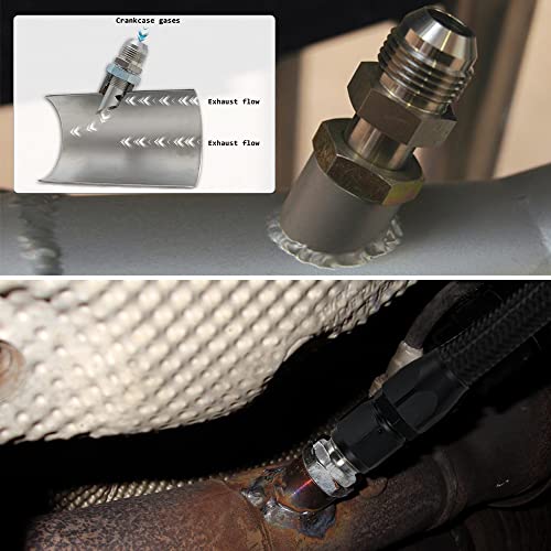 Universal Stainless Steel E-VAC Scavenger Kit T304 SS E-VAC Fitting