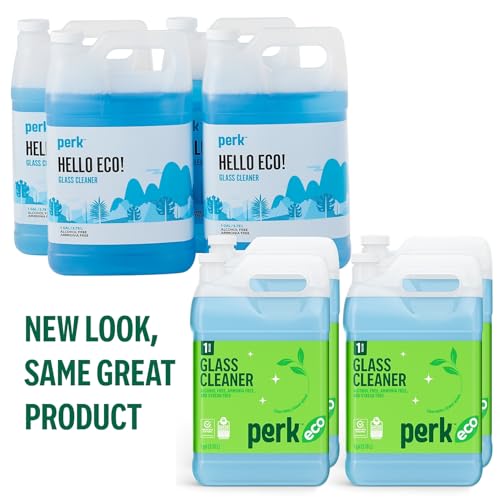 Sustainable Earth by Staples Glass Cleaner RTU Refill, 1 Gallon - size: 4 Pack, style: 1 Gal