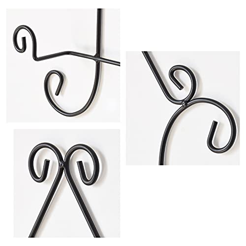 CUKE2BEET 3 Pack 16 inch Wall Mount Plate Display Hanger, Large Wall Easel Holder Vertical Plate Stand Holders, Wall Display Picture Frame Stand for Decorative Plates, Arts