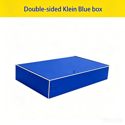 KAXILU Violet Blue Cardboard Boxes Shipping Packaging Boxs 20pcs Shipping Boxs Suitable E-Commerce Packaging Small-L8xW5.5xH1.5 inch - color: Violet Blue-2, size: Small-L8xW5.5xH1.5 inch