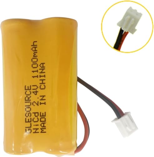 (10 Pack)2.4V 1100mAh Battery Replacement for Exit Sign Emergency Light Exitronix 10010036 Lithonia 10010034 Interstate NIC1394 BEL-179 - color: 10 PCS 1100mAh