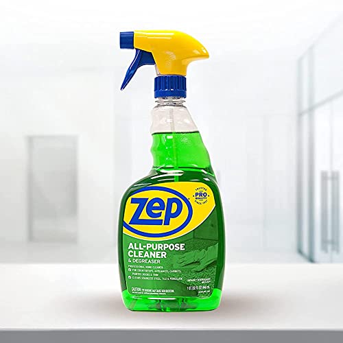 Zep All-Purpose Cleaner & Degreaser – Multi Use Multi Surface Solution – 32 oz- 12 Pack - size: 32 Fl Oz (Pack of 12)