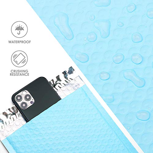 Metronic Bubble Mailers 6x10 Baby Blue 600 Pack Self-Seal Padded Mailers - color: Light Blue, size: 6x10" 600PC