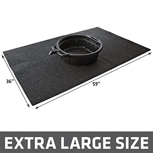 Drymate XL Oil Spill Mat Premium Absorbent Oil Pads USA Made 36"x59" 12Pack - size: 36" x 59" (12-Pack)